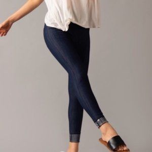 knit denim jeggins